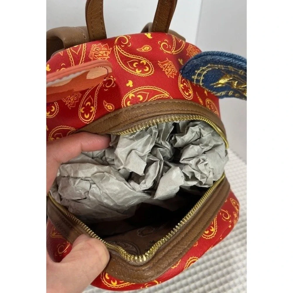 Disney Parks Mickey Main Attraction Big Thunder Mountain Backpack Loungefly EUC